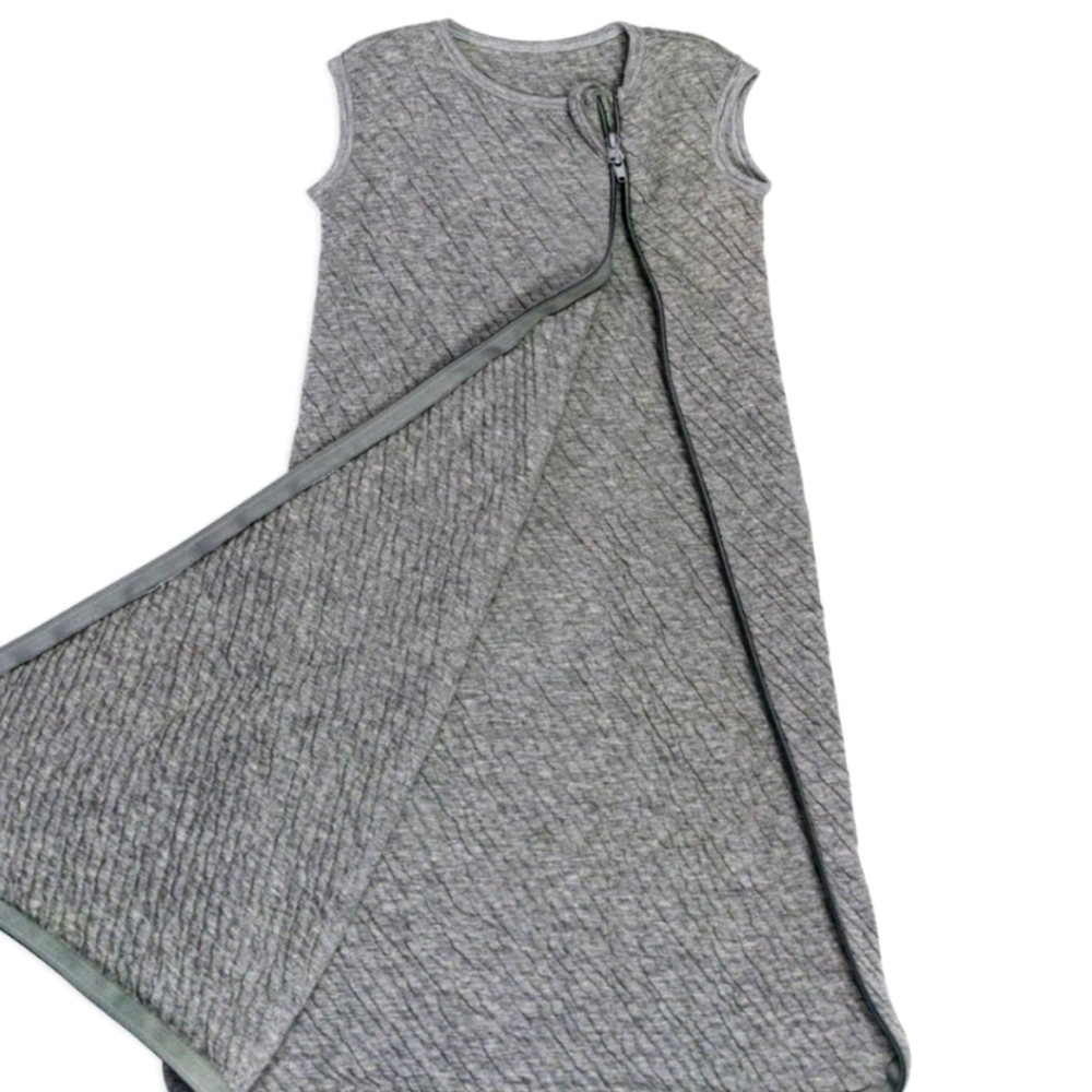 Honest Co. SMALL SLEEPSACK $30! Grey Maltese euc+ Gender Neutral